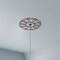 Ekena Millwork Augustus Wood Fretwork Pierced Ceiling Medallion, Walnut, 34"OD x 12"ID x 3/8"T CMWP34X34X0375AUWA - alternate 7